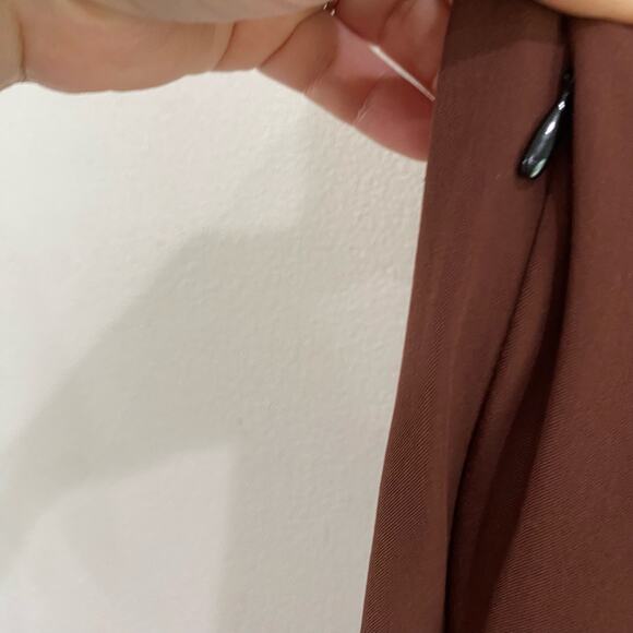 01. Algo Performance Pants Mens 33/34 Moisture Wicking Stretch Bitter Chocolate - Picture 8 of 9